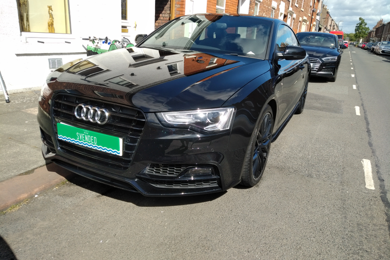 Illustration for article titled and today's clean. 2015 Audi A5 S-Line coupe